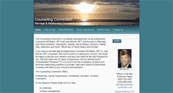 Desktop Screenshot of counseling-connection.com
